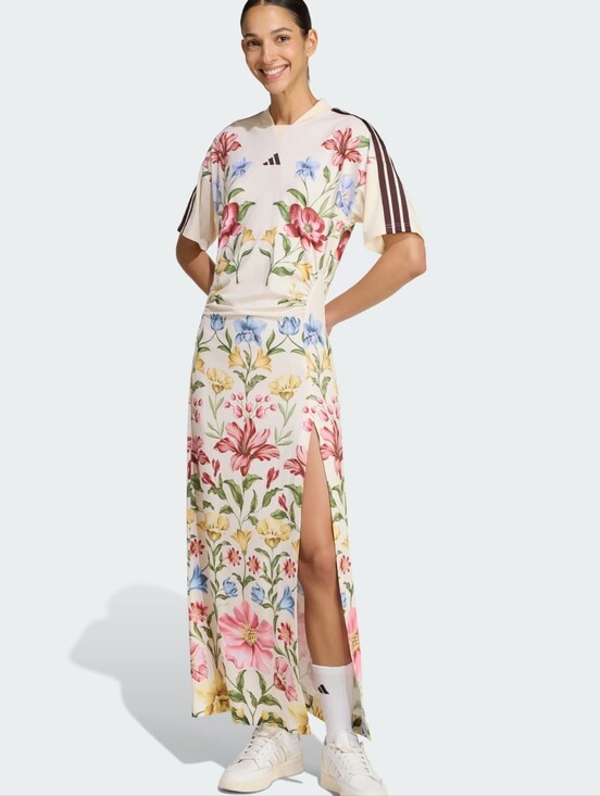 adidas Dresses & Skirts - Adidas X Farm Rio Premium Floral Print Maxi Dress